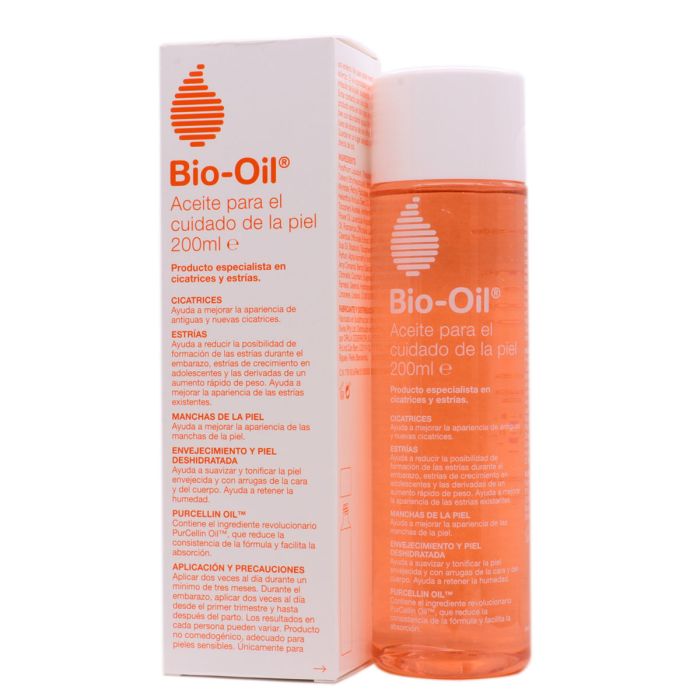 Bio oil para el cuidado corporal